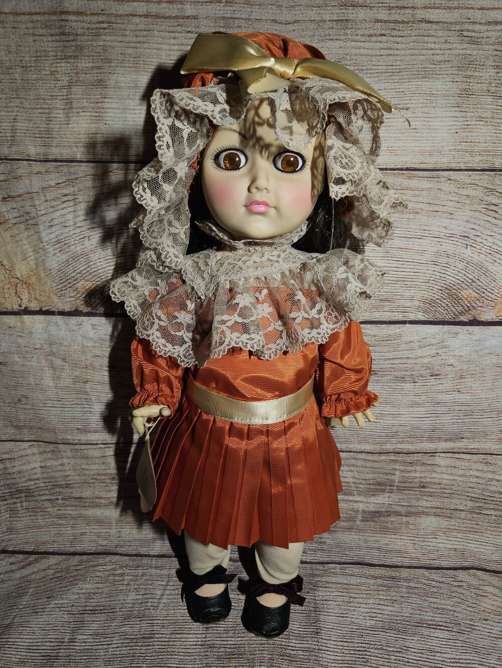 Vintage 1980 Effanbee petite filles Genevieve doll